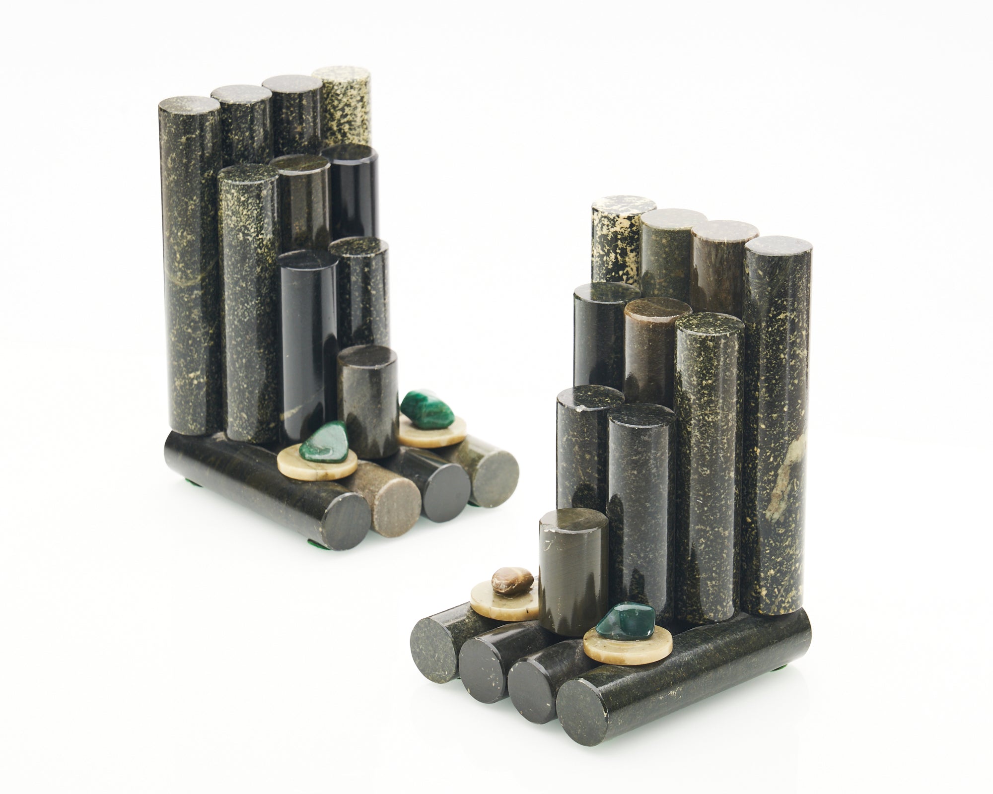 Vintage Stone Bookends