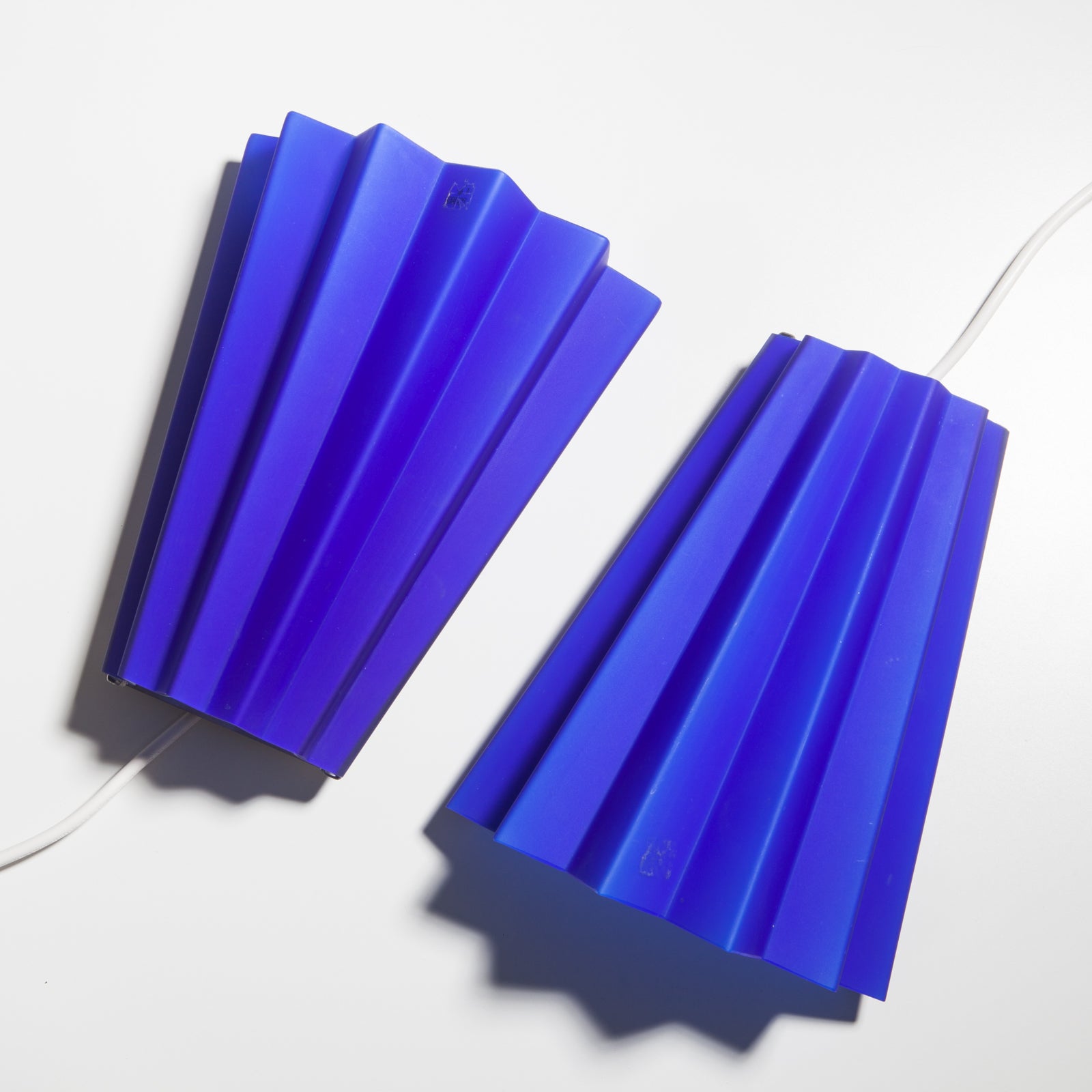 Pair of Glass Wall Sconces