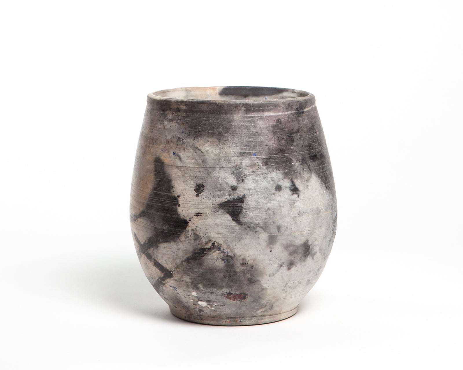 Barrel Fired Raku Vase
