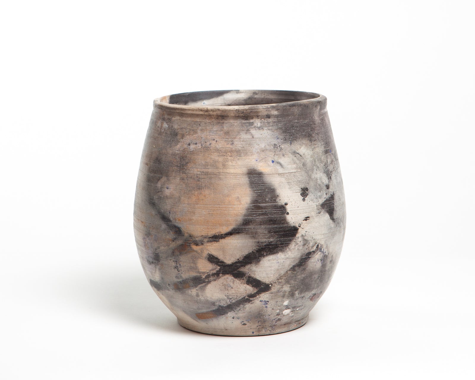Barrel Fired Raku Vase