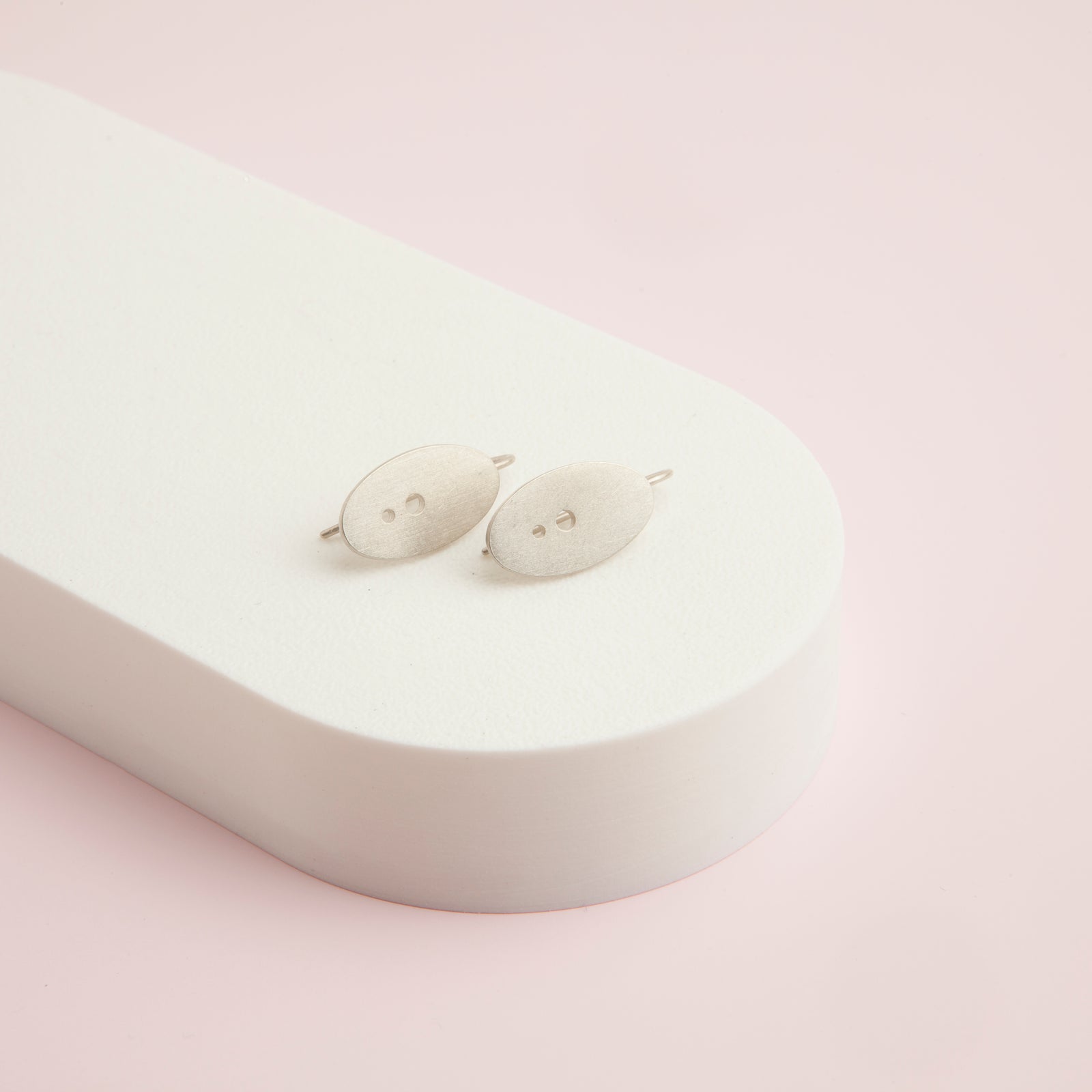 Perforated Drop Earrings