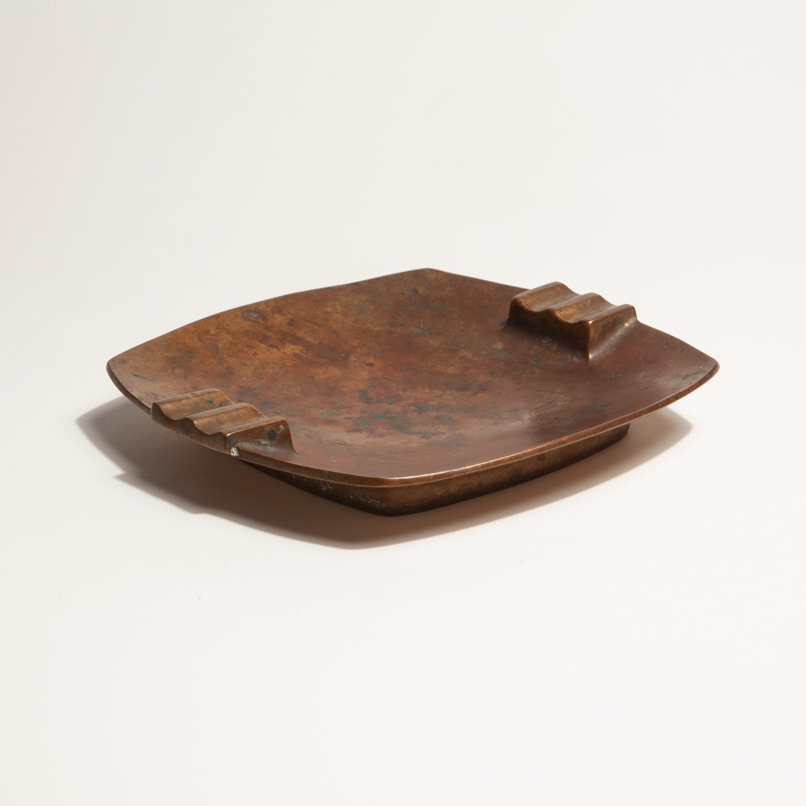 Vintage Solid Bronze Ashtray