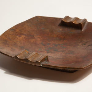 Vintage Solid Bronze Ashtray