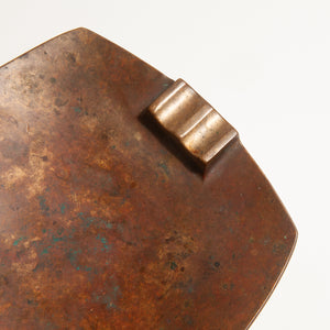 Vintage Solid Bronze Ashtray