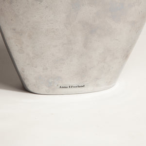 Pair of Aluminum Vases
