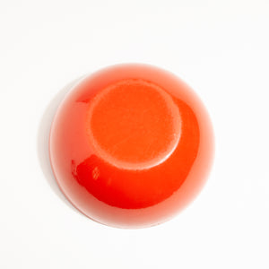 Vintage Red Enamel Mixing Bowl