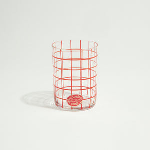 Hand Painted Glass Serving Set and Tray