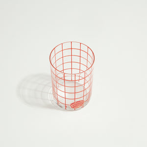 Hand Painted Glass Serving Set and Tray