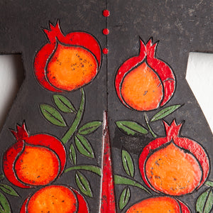 Raku Ceramic Kaftan Wall Panel