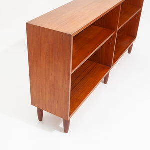 Danish Teak Low Bookcase