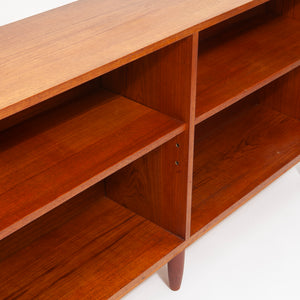 Danish Teak Low Bookcase