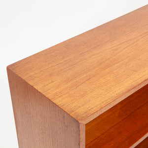 Danish Teak Low Bookcase