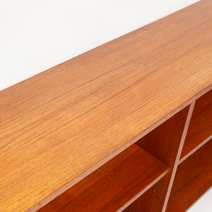 Danish Teak Low Bookcase