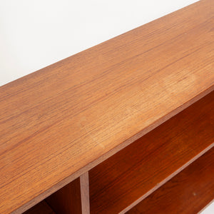 Danish Teak Low Bookcase