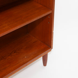 Danish Teak Low Bookcase
