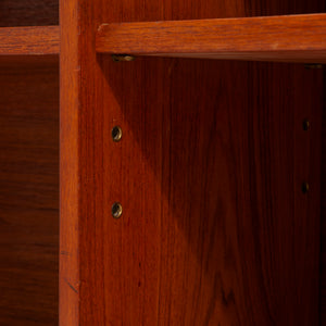 Danish Teak Low Bookcase