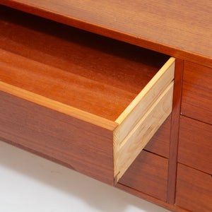Teak 9 Drawer Dresser