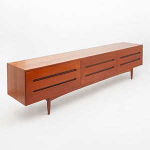 Teak 9 Drawer Dresser