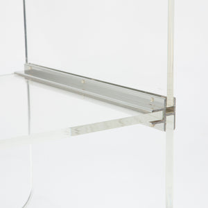 Post Modern Lucite Trolley
