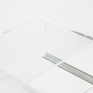 Post Modern Lucite Trolley