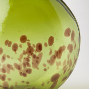 Vintage Green Tortoise Vase