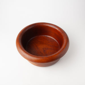 Large Danish Teak Salad Bowl