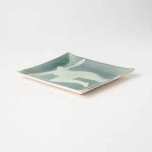 Pair of Ceramic Naked Lady Dishes