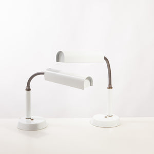 Pair of Mid Century Goose Neck Table Lamps