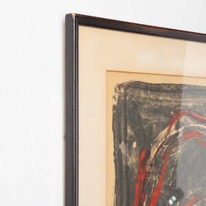 Abstract Monotype by Jack Henry Pollock 1960