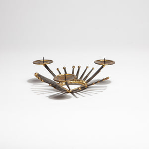 Mid Century Nail Art Candle Holder