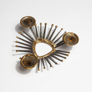 Mid Century Nail Art Candle Holder