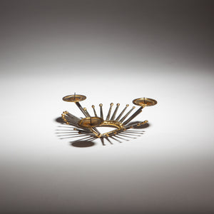 Mid Century Nail Art Candle Holder