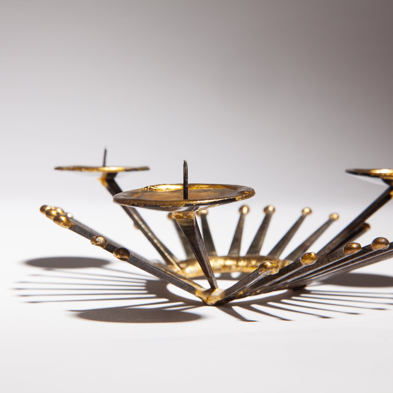 Mid Century Nail Art Candle Holder