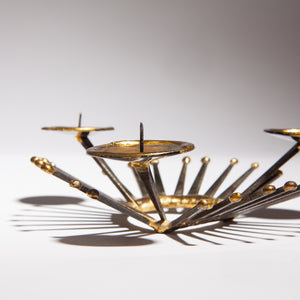 Mid Century Nail Art Candle Holder