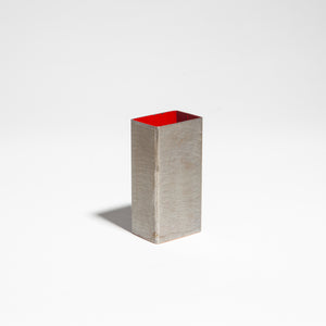 Abstract Steel Bud Vase