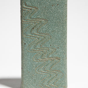 Slab Built Zig Zag Vase