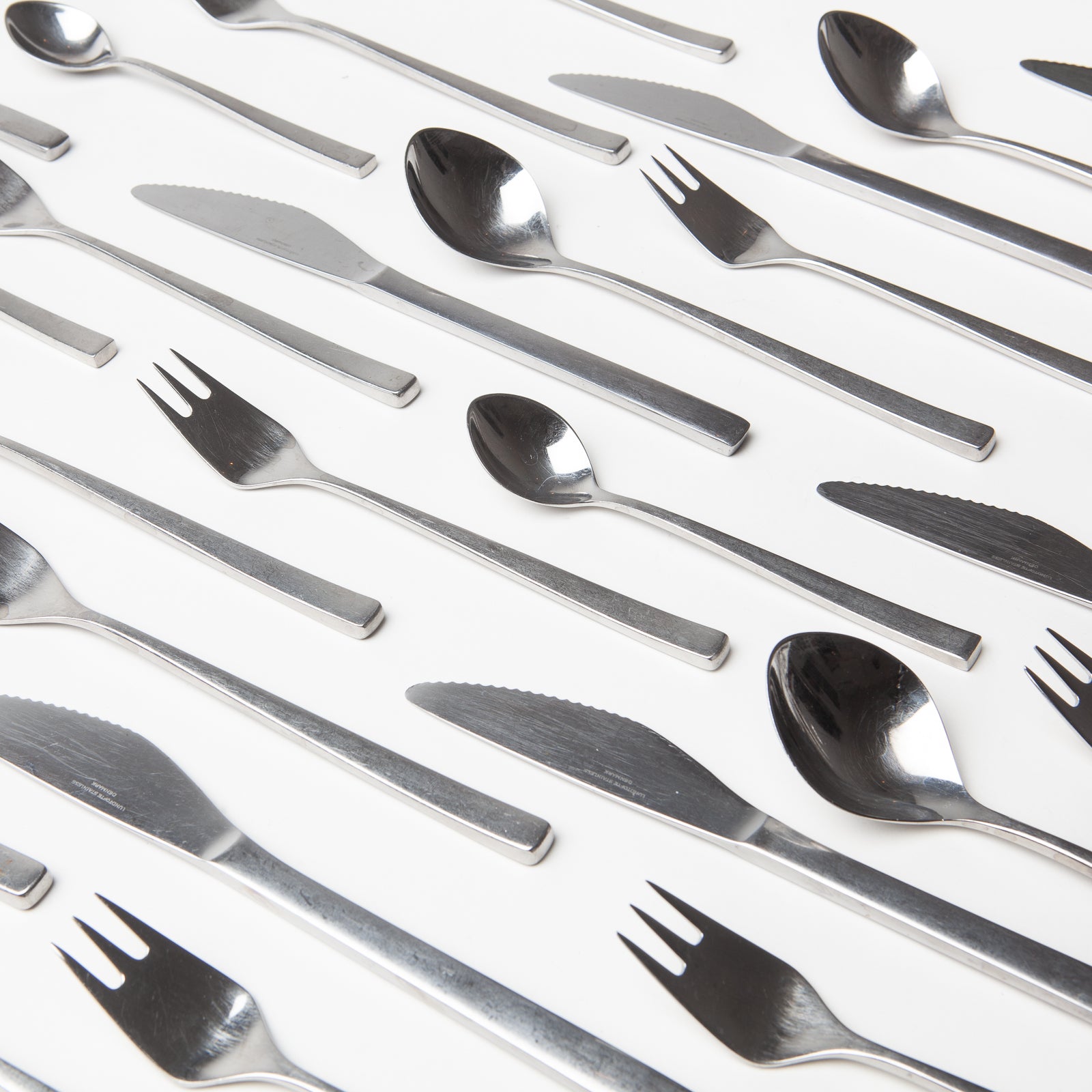 'Fuga' Stainless Steel Cutlery by Lundtofte