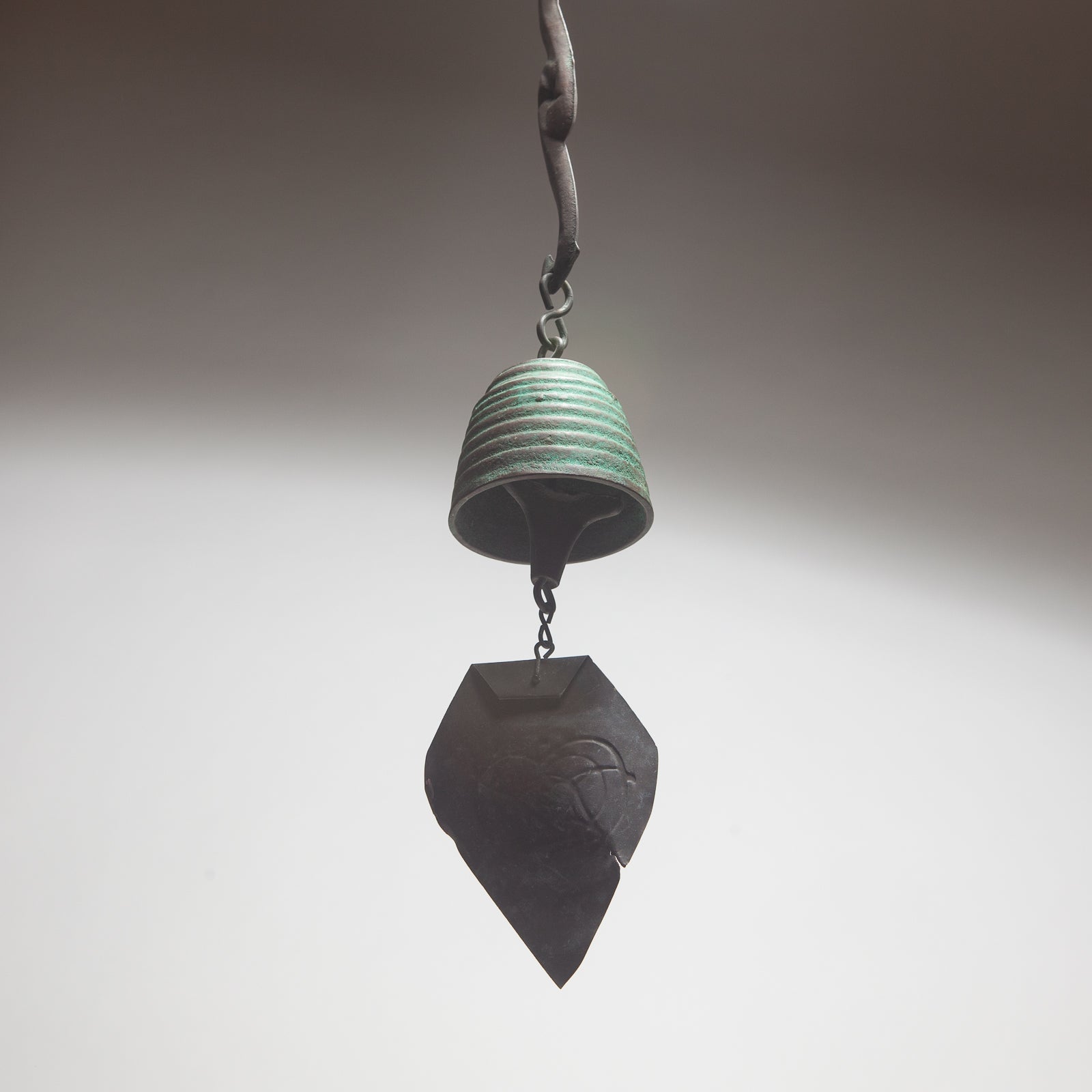 Vintage Bronze Wind Bell