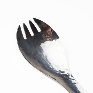 Silver Plated Serving Spoon and Fork