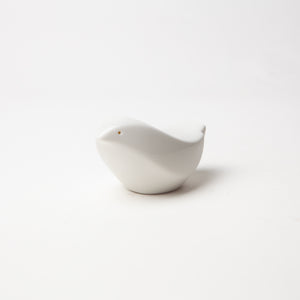 Porcelain Bird and Cloud Salt and Pepper Shakers