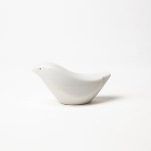 Porcelain Bird and Cloud Salt and Pepper Shakers