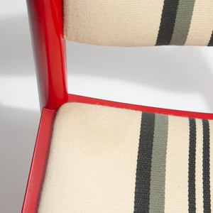 Red Shaker Dining Set by Hans J. Frydendal for Boltinge Stolefabrik