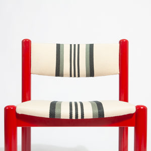 Red Shaker Dining Set by Hans J. Frydendal for Boltinge Stolefabrik
