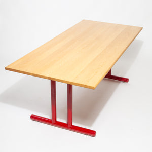 Red Shaker Dining Set by Hans J. Frydendal for Boltinge Stolefabrik
