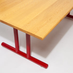 Red Shaker Dining Set by Hans J. Frydendal for Boltinge Stolefabrik