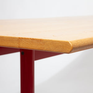 Red Shaker Dining Set by Hans J. Frydendal for Boltinge Stolefabrik