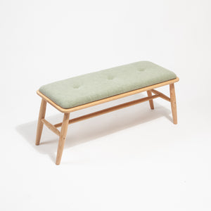Red Oak Upholstered Bench