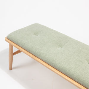Red Oak Upholstered Bench
