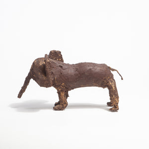 Crude Papier-Mâché Elephant
