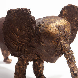 Crude Papier-Mâché Elephant